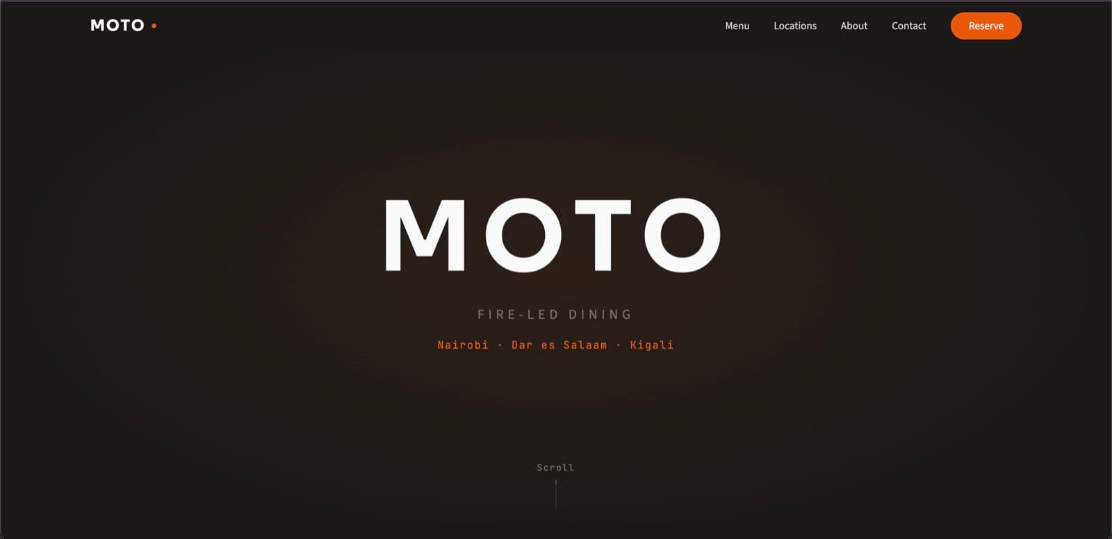Moto screenshot